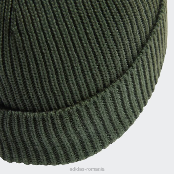 Adidas beanie cu logo-ul bicolor oxid verde unisex oxid verde 2JBN8060