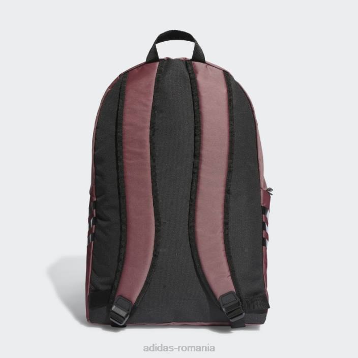 Adidas clasice icoane viitoare 3 dungi rucsac glam roșu unisex roșu/taup/negru 2JBN7909