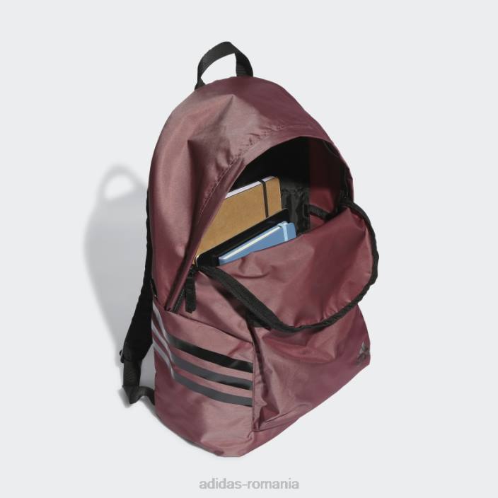 Adidas clasice icoane viitoare 3 dungi rucsac glam roșu unisex roșu/taup/negru 2JBN7909