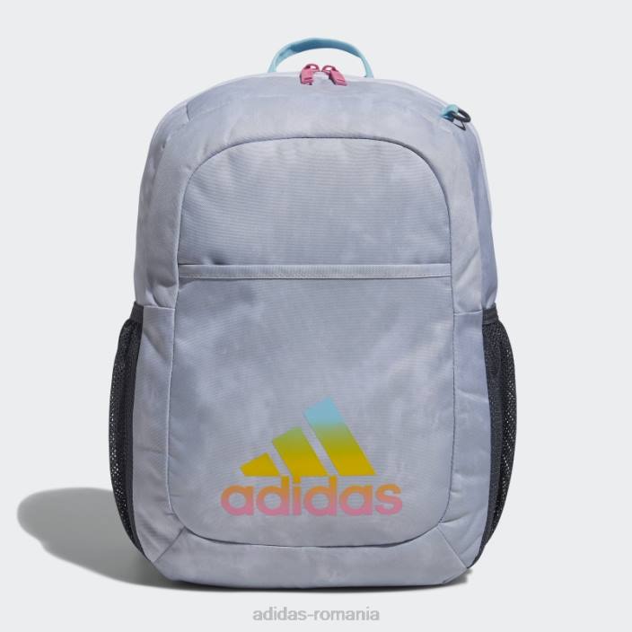 Adidas gata ghiozdan alb unisex alb/roz/albastru 2JBN7622
