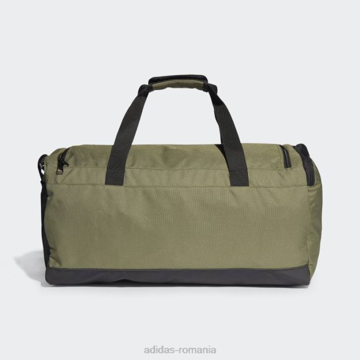 Adidas geantă duffel cu logo olive essentials mediu unisex măsline/negru/alb 2JBN7697