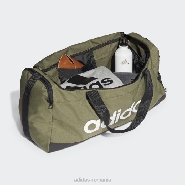 Adidas geantă duffel cu logo olive essentials mediu unisex măsline/negru/alb 2JBN7697