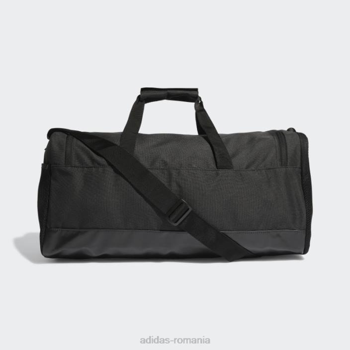 Adidas geantă duffel de antrenament essentials adidas mic negru unisex alb negru 2JBN7428