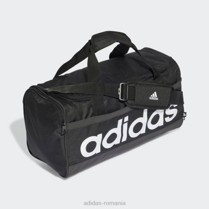 Adidas geantă liniară essentials mediu negru adidas unisex alb negru 2JBN7842