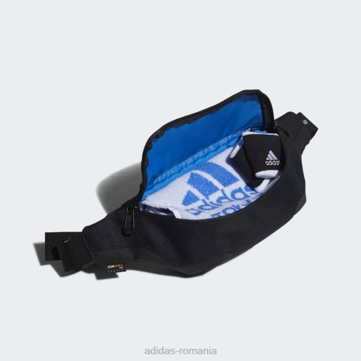 Adidas geantă neagră cu sistem de ambalare pentru rezistență unisex negru 2JBN1871