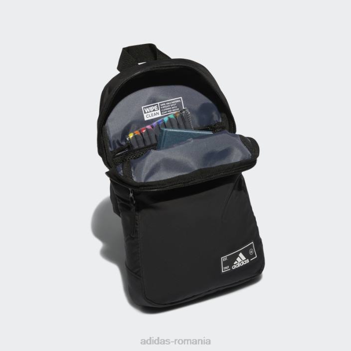 Adidas geantă neagră de tip sling crossbody unisex negru 2JBN7463
