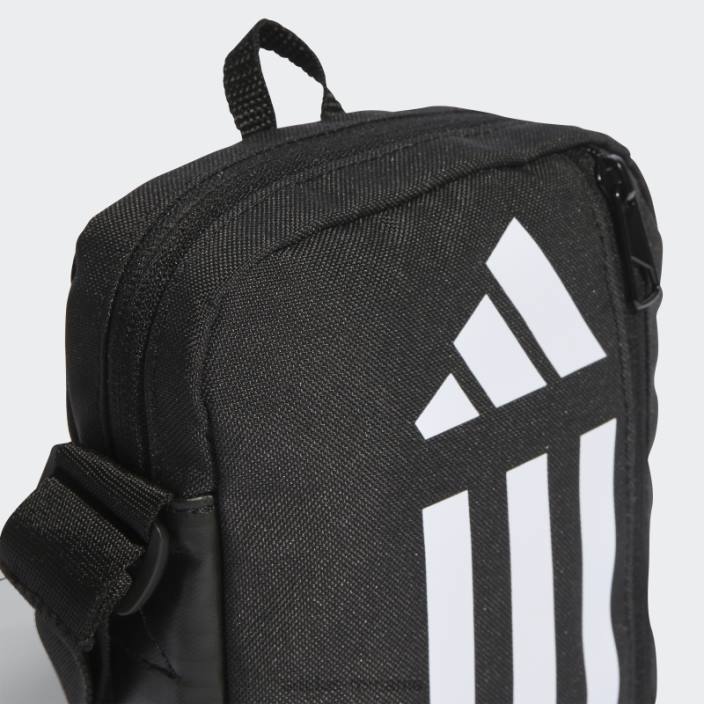 Adidas geantă neagră de umăr de antrenament essentials unisex alb negru 2JBN15496