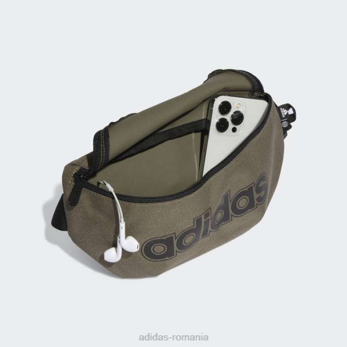 Adidas geantă pentru talie fond de ten clasic olive unisex măsliniu/negru 2JBN7858