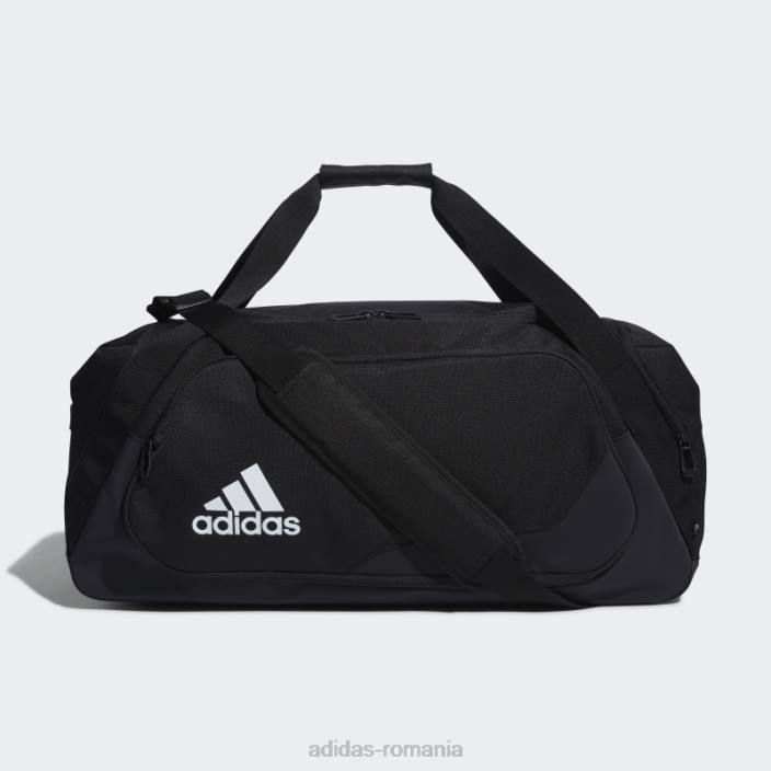 Adidas geanta neagra cu sistem de ambalare optimizat team duffel bag 50 l unisex negru 2JBN1870