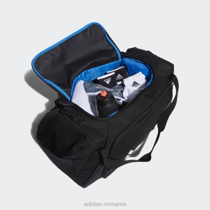 Adidas geanta neagra cu sistem de ambalare optimizat team duffel bag 50 l unisex negru 2JBN1870