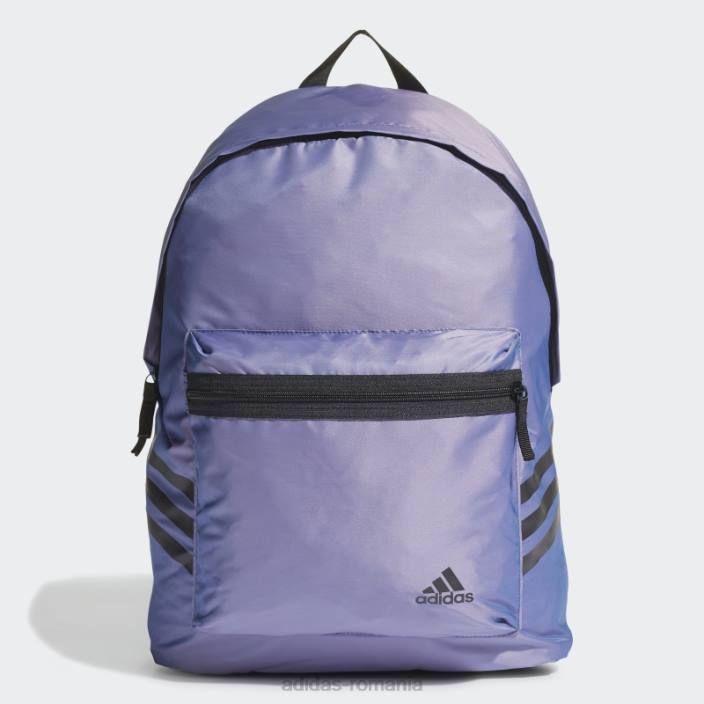 Adidas icoană clasică viitor rucsac 3 dungi oțel unisex otel/negru 2JBN7646