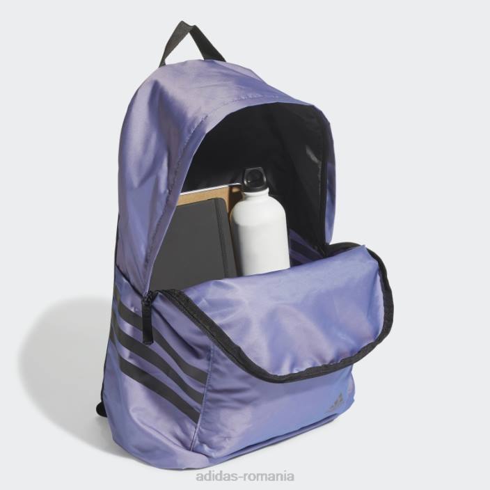 Adidas icoană clasică viitor rucsac 3 dungi oțel unisex otel/negru 2JBN7646