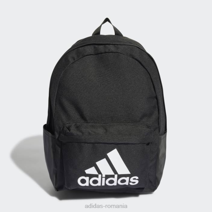 Adidas insignă clasică neagră a rucsacului sport adidas unisex alb negru 2JBN7461
