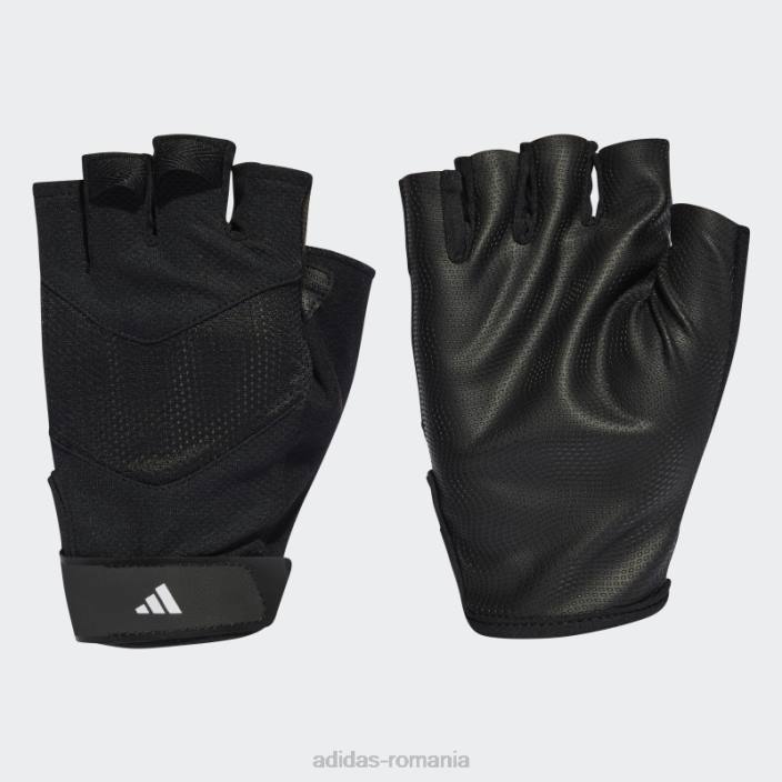 Adidas mănuși negre de antrenament unisex negru 2JBN15412