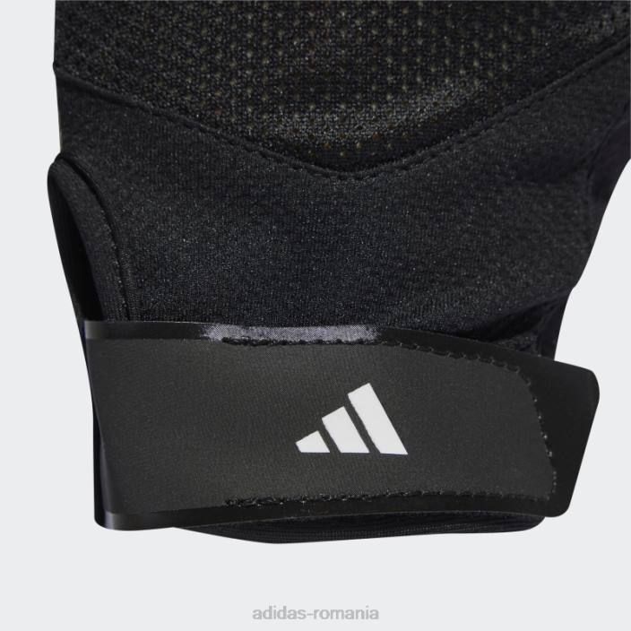 Adidas mănuși negre de antrenament unisex negru 2JBN15412