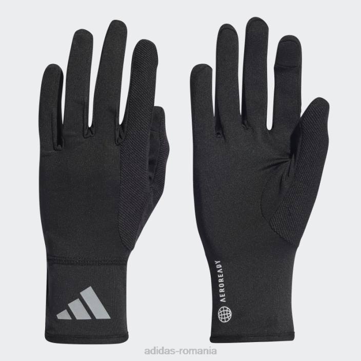Adidas manusi aeroready argintii unisex negru argintiu 2JBN15324