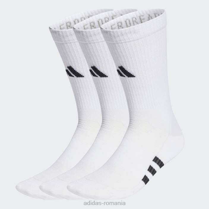 Adidas șosete albe performanță light crew 3 perechi unisex alb 2JBN15413