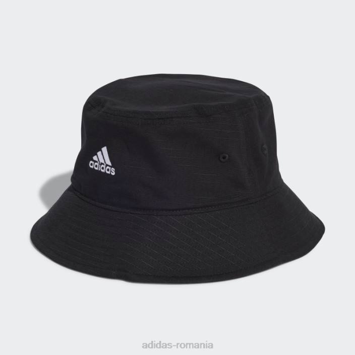 Adidas pălărie clasică din bumbac albă elegantă unisex alb negru 2JBN7609