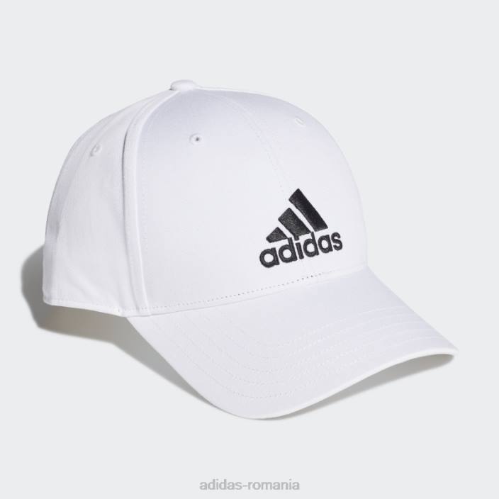 Adidas pălărie de baseball albă unisex alb negru 2JBN7460