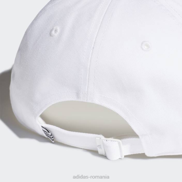 Adidas pălărie de baseball albă unisex alb negru 2JBN7460