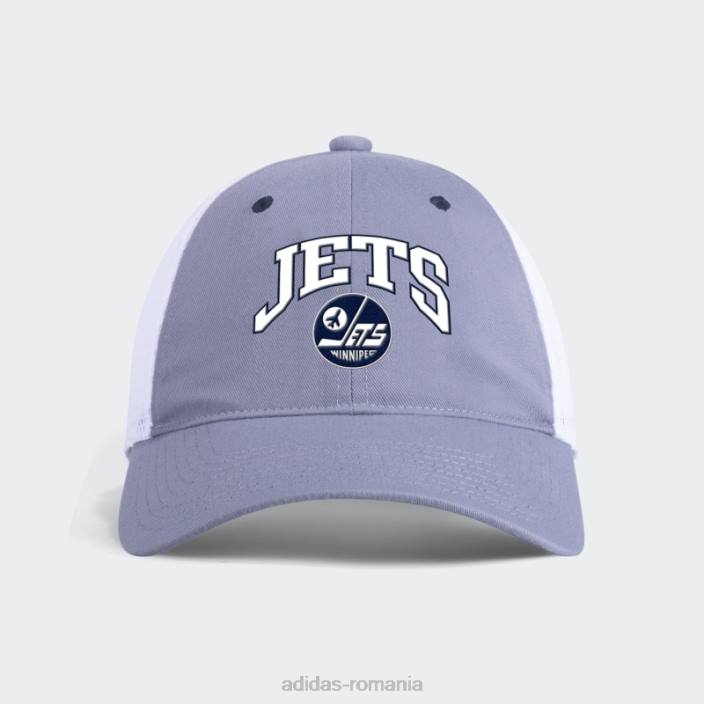 Adidas pălărie jets slouch trucker gri adidas unisex gri/alb/nhl-wje-524 2JBN7938