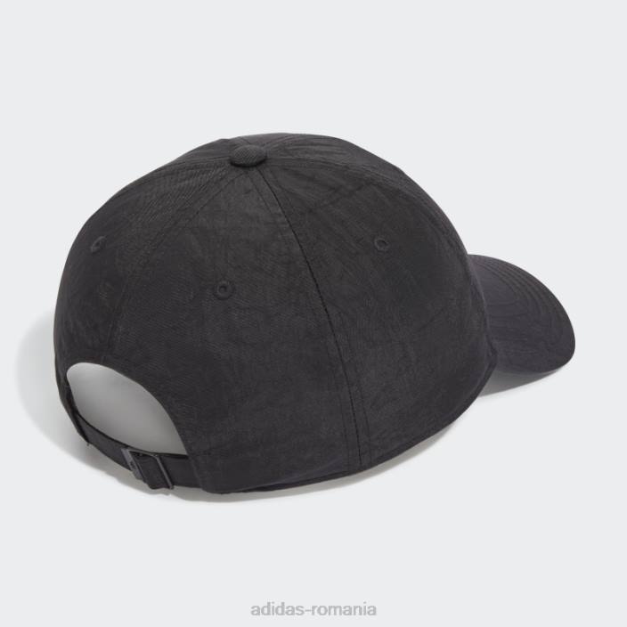 Adidas pălărie neagră șifonată pentru tată unisex negru 2JBN8134