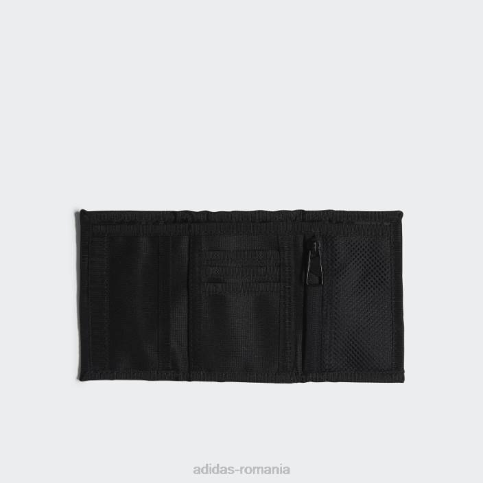 Adidas portofel de antrenament negru cu elemente esențiale unisex alb negru 2JBN15491