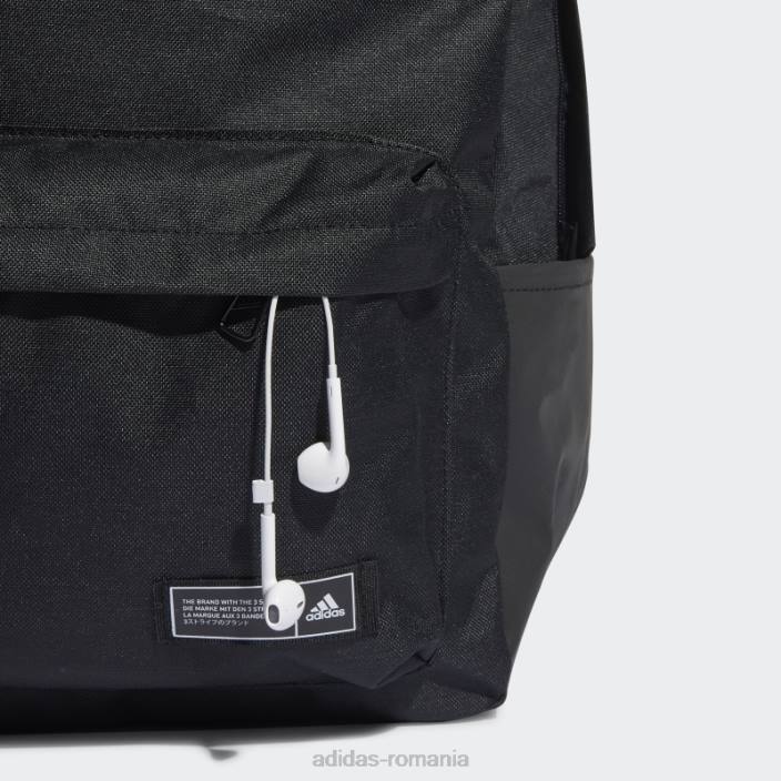 Adidas rucsac clasic cu 3 dungi negru adidas unisex alb negru 2JBN7578