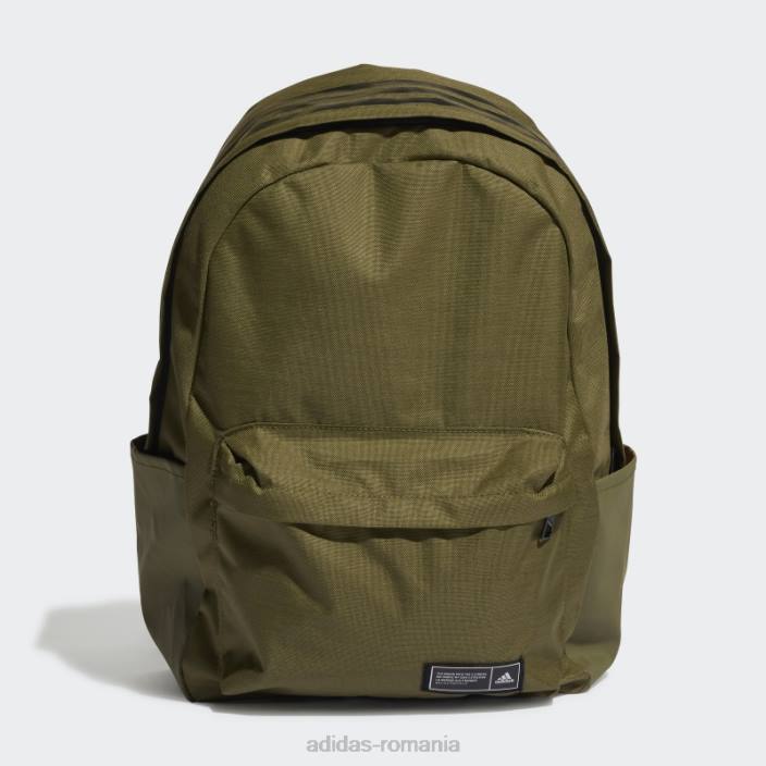 Adidas rucsac clasic cu 3 dungi olive unisex măsline/negru/portocaliu 2JBN8204