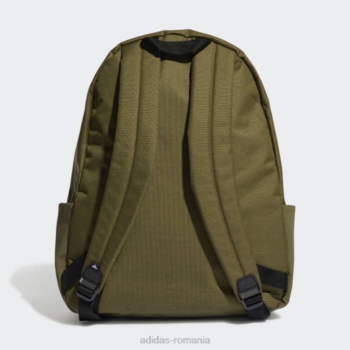 Adidas rucsac clasic cu 3 dungi olive unisex măsline/negru/portocaliu 2JBN8204