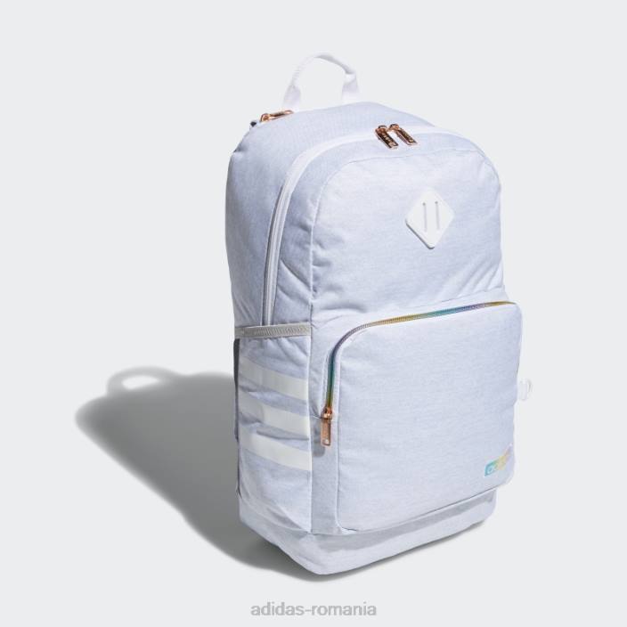 Adidas rucsac clasic gri deschis cu 3 dungi adidas unisex gri deschis 2JBN7959
