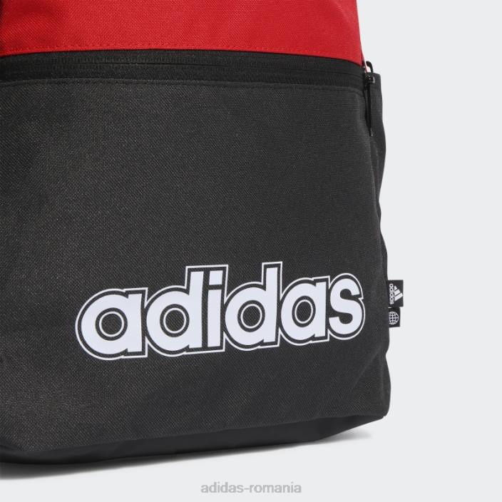 Adidas rucsac de fond de ten clasic stacojiu unisex stacojiu/negru/alb 2JBN7882