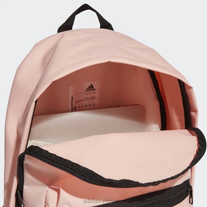 Adidas rucsac haze coral clasic cu 3 dungi unisex haze coral/alb 2JBN15604