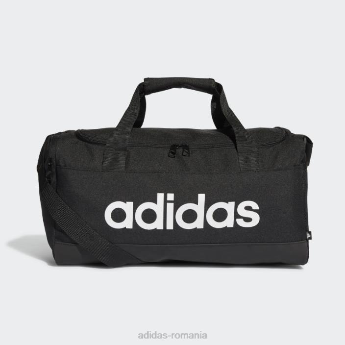 Adidas sac de sport cu logo essentials extra mic negru unisex alb negru 2JBN8144