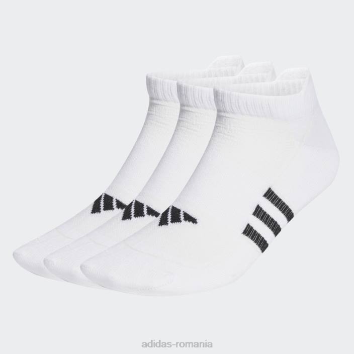 Adidas sosete albe performante lejere joase 3 perechi unisex alb 2JBN15479