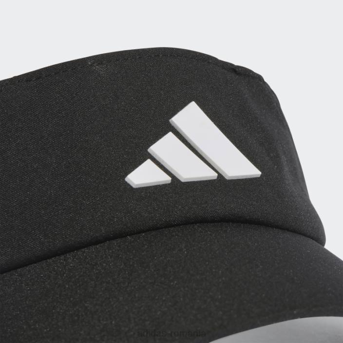 Adidas vizor negru aeroready unisex alb negru 2JBN7583