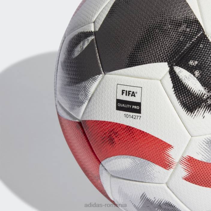 Adidas alb tiro pro ball unisex alb/negru/fier metalic/rosu 2JBN21556
