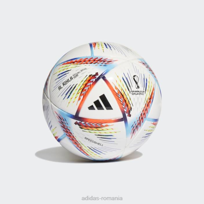 Adidas mini minge al rihla albă unisex alb/pantone 2JBN21550