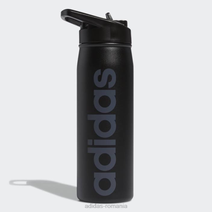 Adidas sticla metal paie otel 600 ml negru unisex negru 2JBN21932