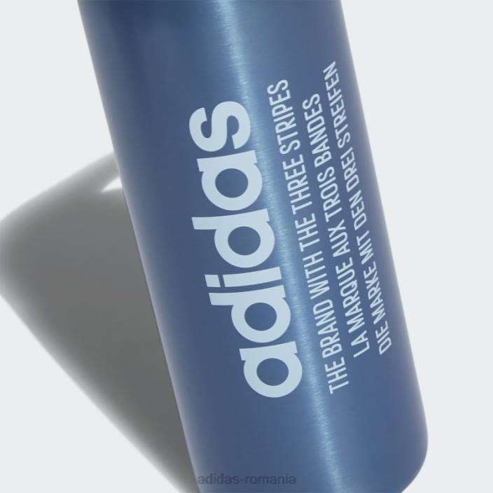 Adidas sticla metal paie otel albastru 600 ml unisex albastru/negru 2JBN21947