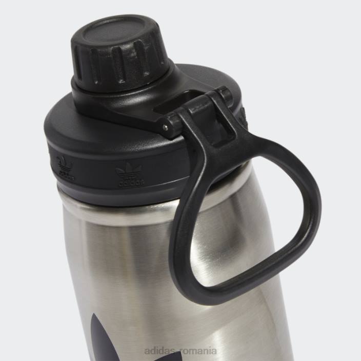 Adidas sticla metalica otel 600 ml neagra unisex negru 2JBN21943