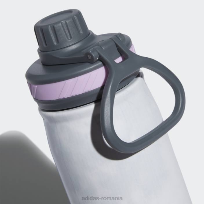 Adidas sticla otel 600 ml adidas alb unisex alb/multi/onix 2JBN21936