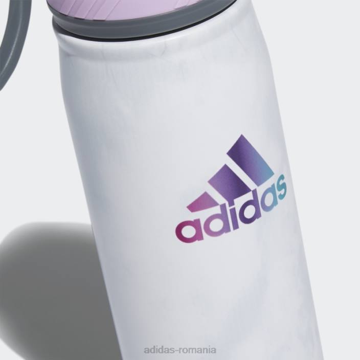 Adidas sticla otel 600 ml adidas alb unisex alb/multi/onix 2JBN21936