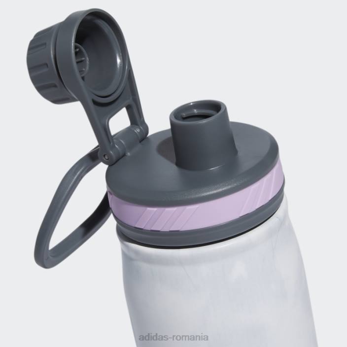 Adidas sticla otel 600 ml adidas alb unisex alb/multi/onix 2JBN21936
