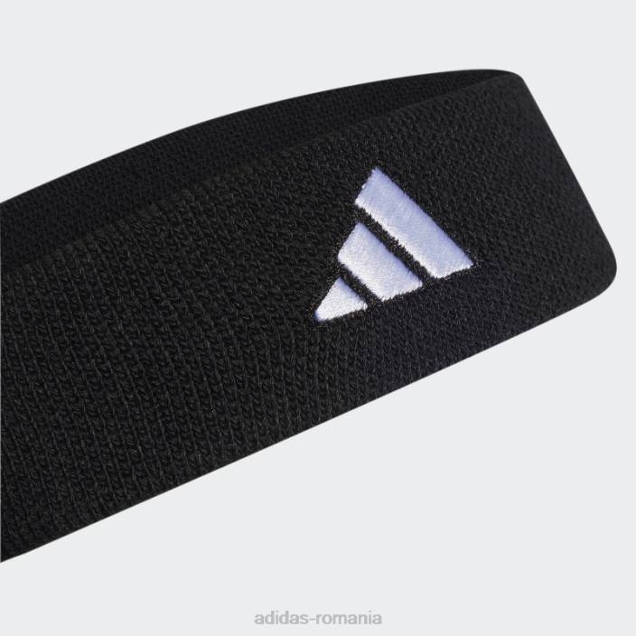 Adidas bentita de tenis neagra unisex alb negru 2JBN1834