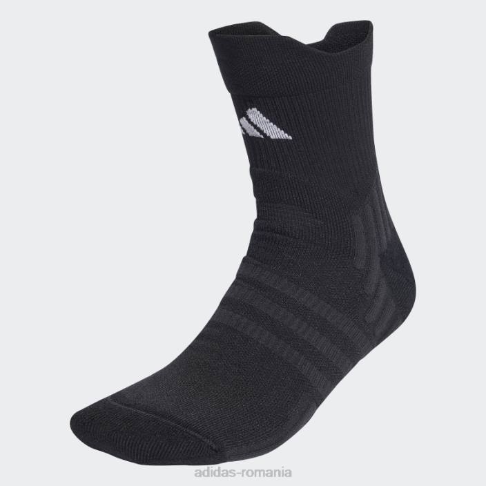 Adidas șosete sferturi cu perne de tenis 1 pereche negru adidas unisex alb negru 2JBN7440