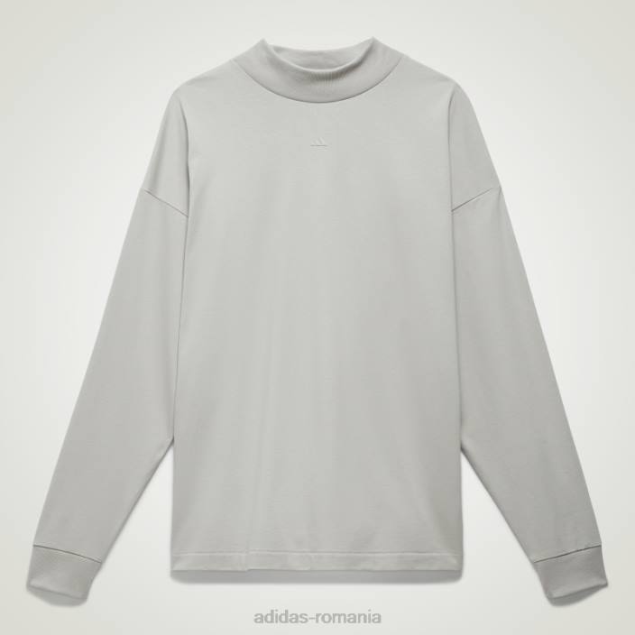 Adidas baschet cu mânecă lungă metal gri fierbinte unisex gri metal 2JBN13373
