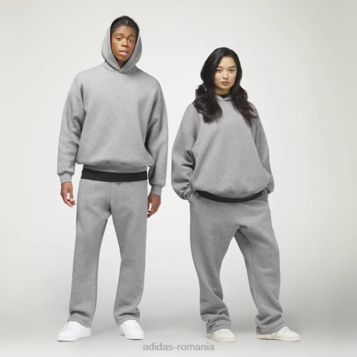 Adidas baschet heather hanora modă fulgi de ovăz închis unisex fulgi de ovăz închis la culoare 2JBN13164