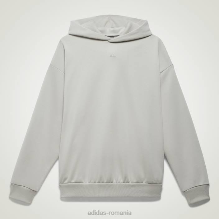 Adidas baschet metal gri hanorac fierbinte unisex gri metal 2JBN762