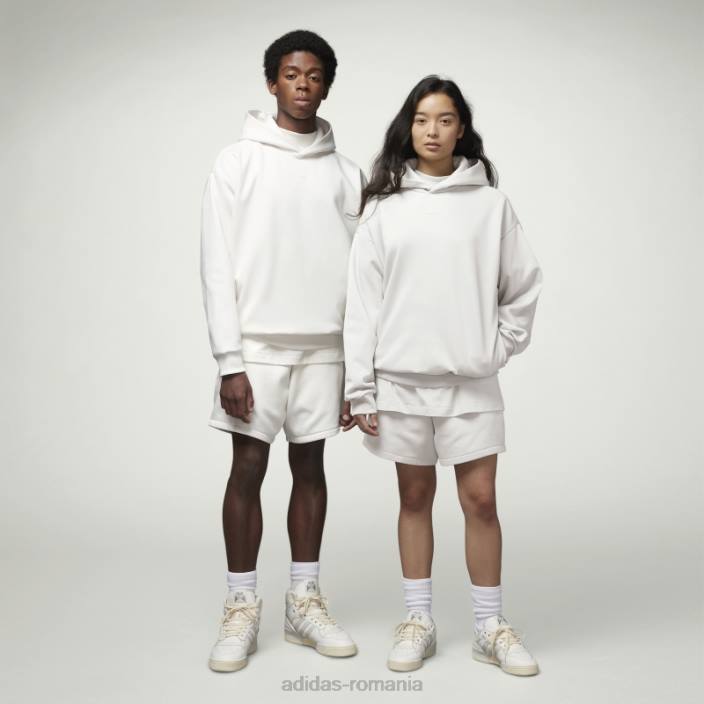 Adidas modă hanorac alb baschet unisex alb 2JBN770